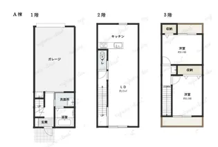 静岡県掛川市中央1【一戸建】の間取り