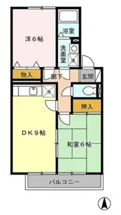 ラフィーネ【1階】の間取り