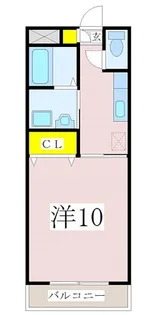 レジデンス福永【1階】の間取り