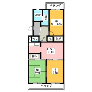 DM41【1階】の間取り