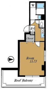 東京都台東区鳥越2【マンション】の間取り