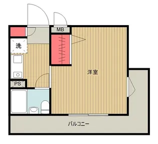 東京都目黒区目黒本町3【マンション】の間取り