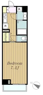 BPRレジデンス町田【8階】の間取り