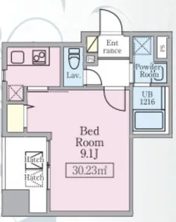 アビタシオン創【3階】の間取り