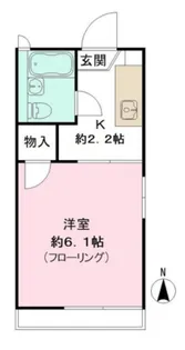 フレグランス錦【1階】の間取り