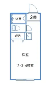 赤塚フレンズ【2階】の間取り