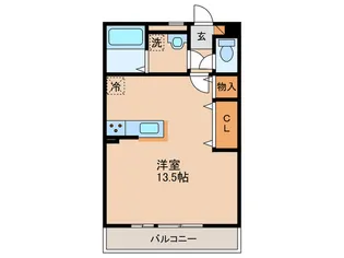 パ-ルコ-ト【3階】の間取り