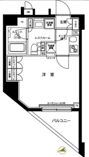ルーブル大島弐番館【4階】の間取り