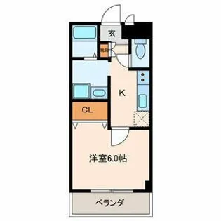東京都北区岩淵町【マンション】の間取り
