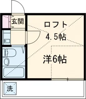 カオパレスNo.6【1階】の間取り