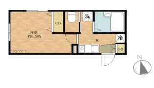 Grace中延【2階】の間取り