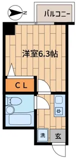 メゾン・ド・レカン【4階】の間取り