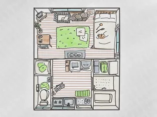 ハイムスカイ【2階】の間取り