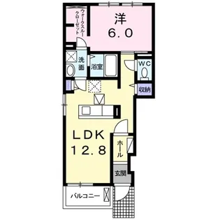 ラフレシール【1階】の間取り