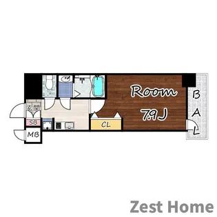 フレシール昭和通【11階】の間取り