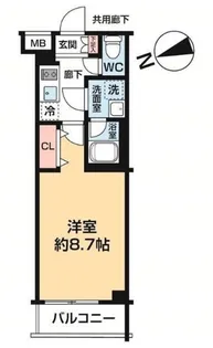 ARCOBALENO OHANAJAYA【5階】の間取り