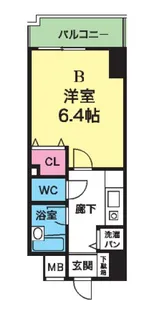 YKハイツ西明石【9階】の間取り