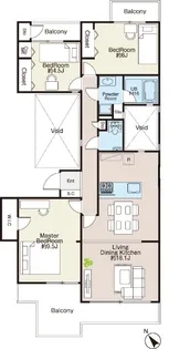パティーク新浦安1【2階】の間取り