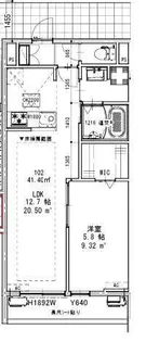 ピースコート登戸IV【1階】の間取り