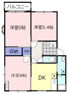 サンフレグランスA【1階】の間取り