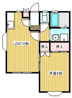 フラット24【1階】の間取り