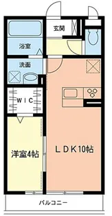 プラテーク綱島東【3階】の間取り