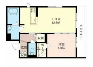 ヴィラフォーシーズンズ【2階】の間取り