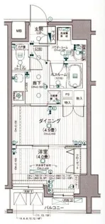 日神デュオステージ池袋【15階】の間取り