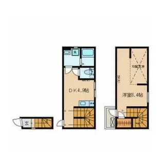 Kewel蓮沼【2階】の間取り