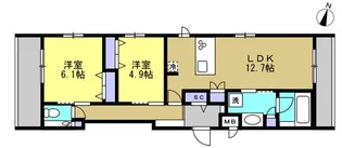 グランヴィラ川崎【4階】の間取り