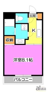 パルティーレヒルズ【1階】の間取り