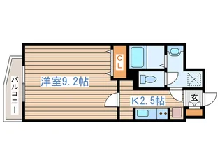 スカイヒルズN15【13階】の間取り