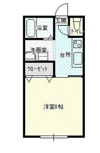 KURA長田町【2階】の間取り