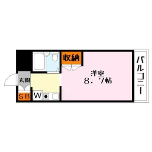 ディアコート青地1【1階】の間取り