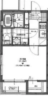 グットフラップ荻窪【2階】の間取り