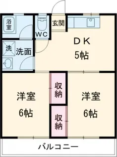 オリーブと春のコーヒー B棟【1階】の間取り