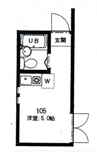 アーバンプレイス池袋【2階】の間取り