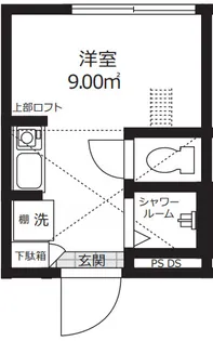 Nano上落合【3階】の間取り