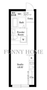 レグルス千歳船橋【2階】の間取り