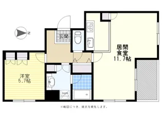 グランドメゾン赤羽【2階】の間取り