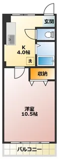 豊栄マンション【1階】の間取り
