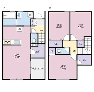 Lino住吉の間取り