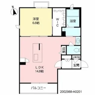 La Lumiere【2階】の間取り