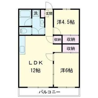ベルウッド【2階】の間取り