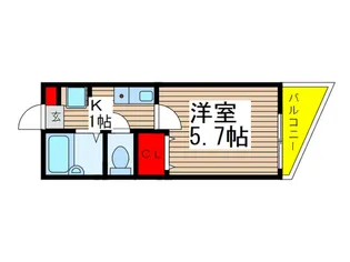 プルミエル志木【2階】の間取り