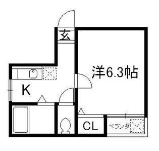 Nスクエア【2階】の間取り
