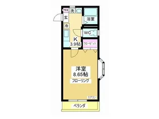 パインズホープ【2階】の間取り