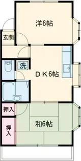 ルミナスハイツII【2階】の間取り