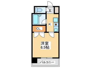 エストゥディオ難波の間取り