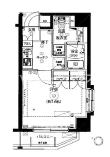 TRADIS東十条【5階】の間取り